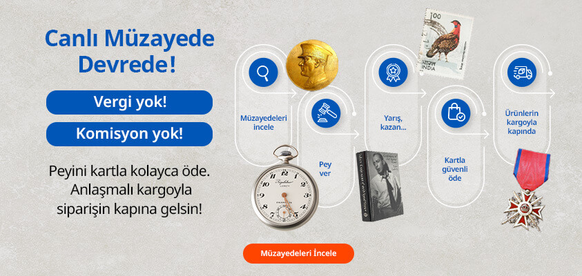 Canlı müzayede devrede!