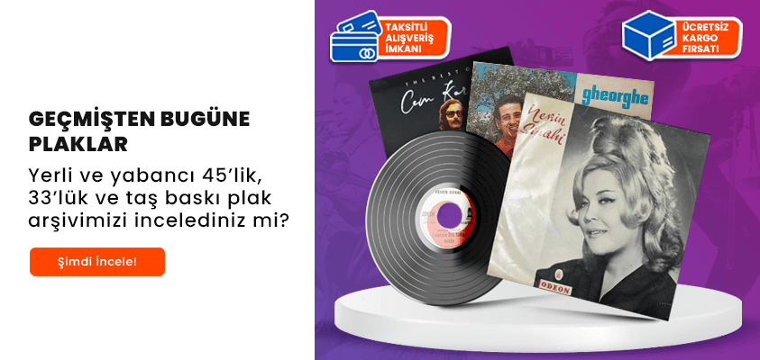 Yerli-Yabancı 45'lik, 33'lük ve Taş Plaklar!